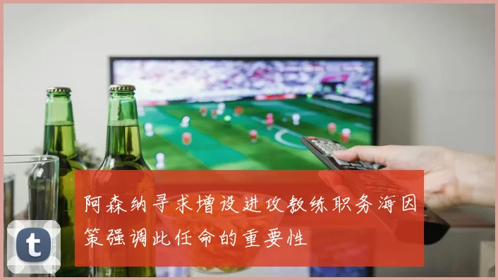 阿森纳寻求增设进攻教练职务海因策强调此任命的重要性